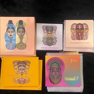 Juvia's Place Vibrant Eyeshadow Palette Collection 5pcs